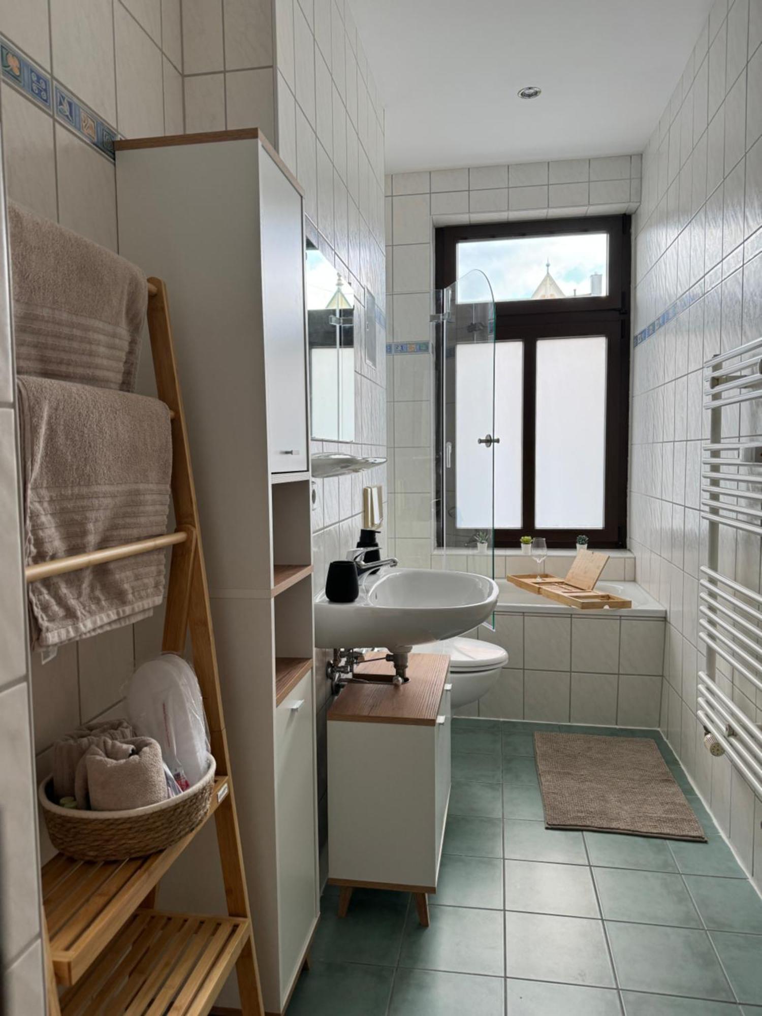 Stylisches Appartement Im Jugendstil-Viertel 켐니츠 외부 사진